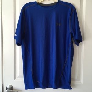 Under Armour Blue Athletic Heat Gear Shirt